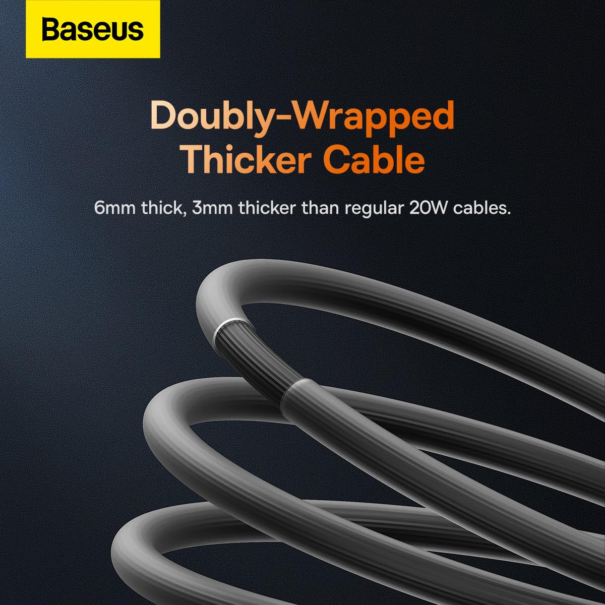 Baseus 20W USB-C to Lightning Cable 2m