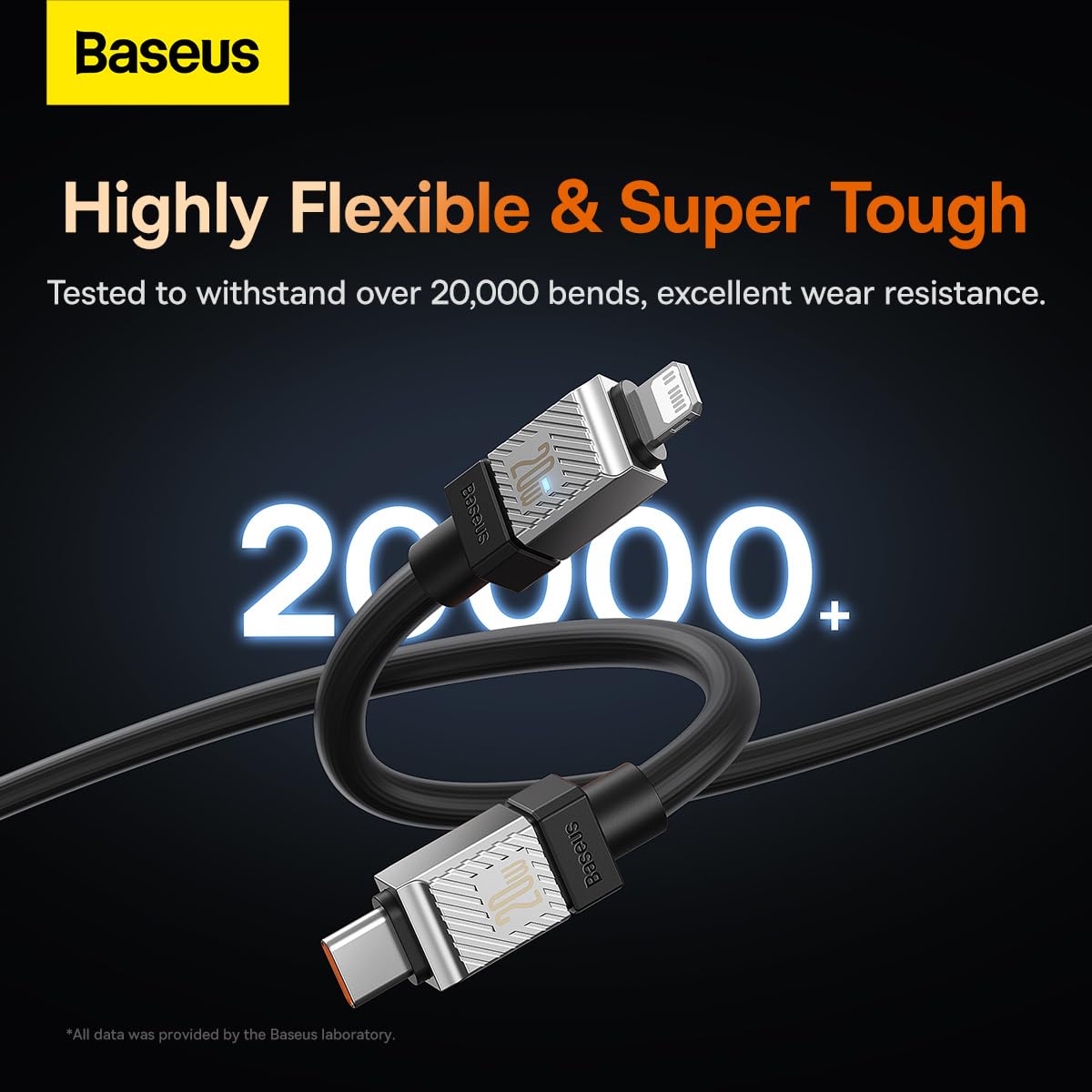 Baseus 20W USB-C to Lightning Cable 2m