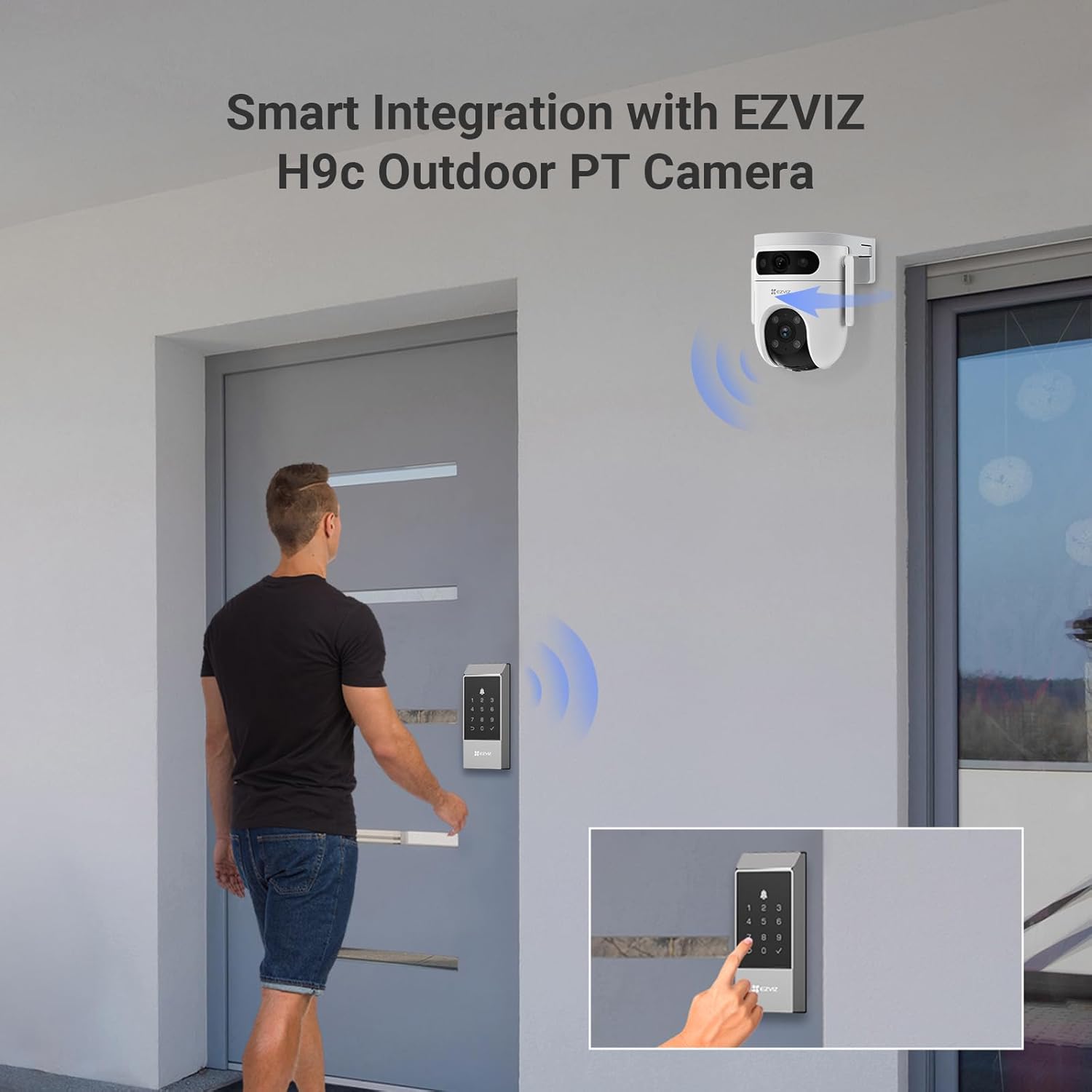 EZVIZ DL04 Smart Lock with Multi-Method Keyless Entry