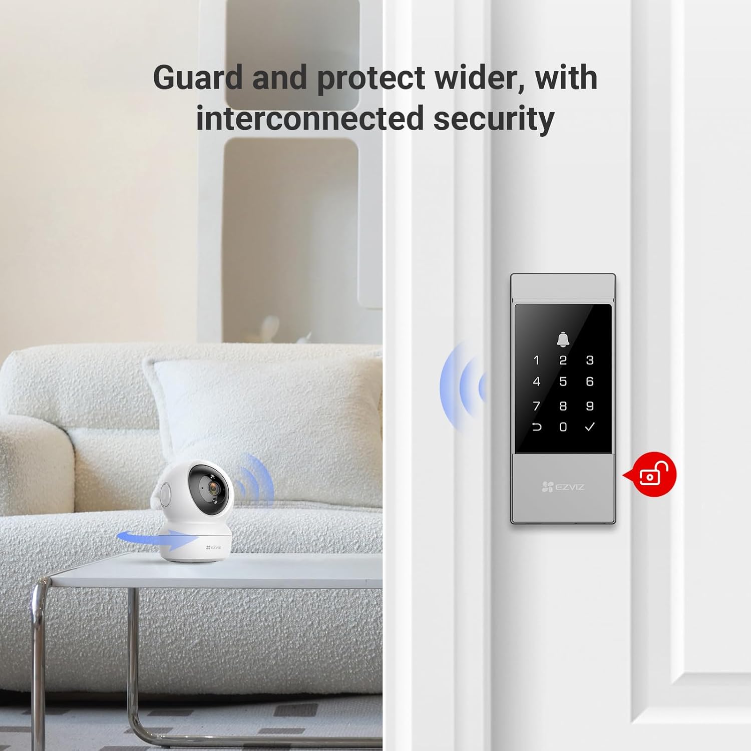 EZVIZ DL04 Smart Lock with Multi-Method Keyless Entry