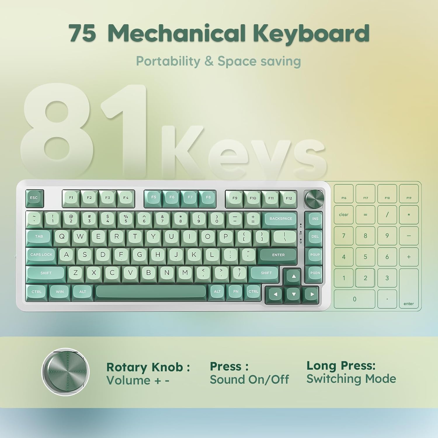 Redragon K681 Wireless Mechanical Keyboard