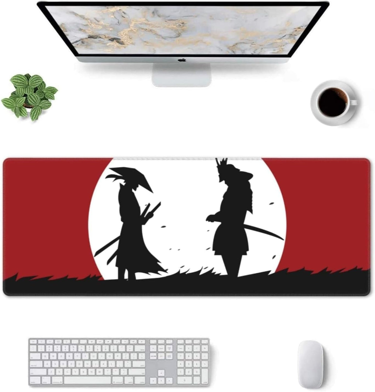 Japanese Samurai XL Gaming Mouse Pad 30 × 70 cm