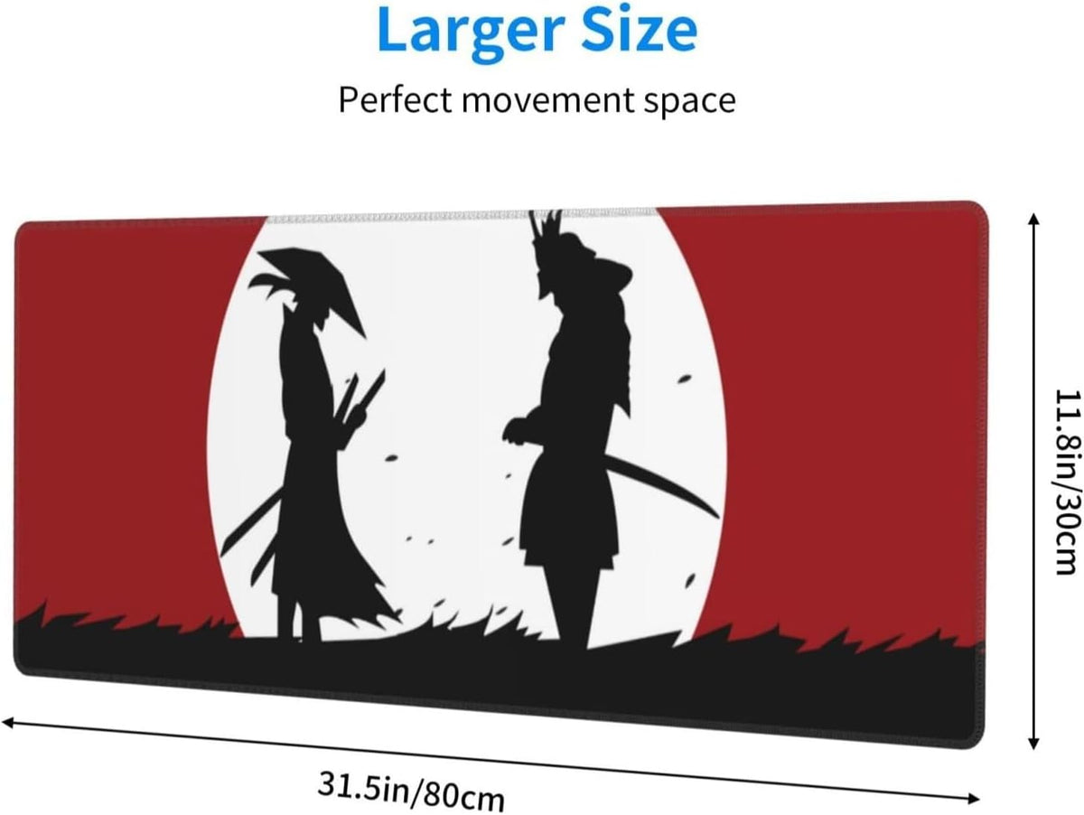 Japanese Samurai XL Gaming Mouse Pad 30 × 70 cm