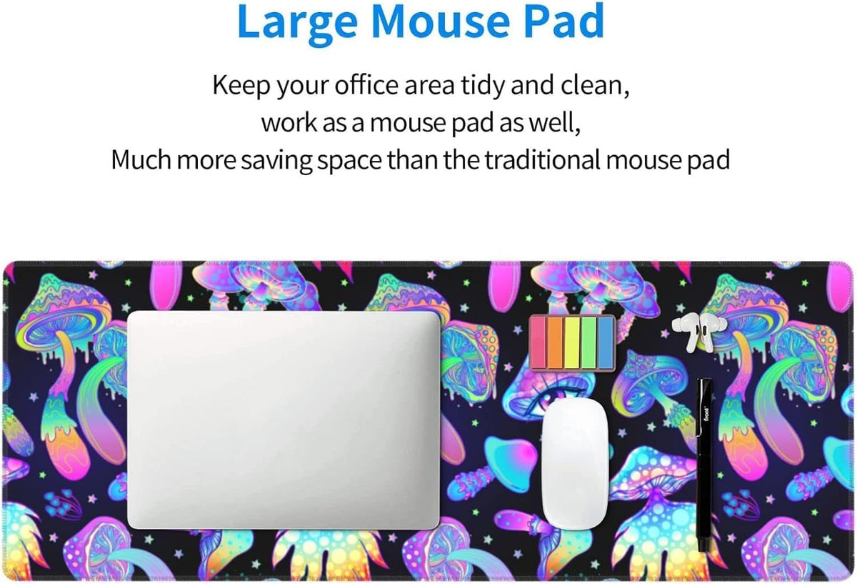 Gaming Mousepad 30 × 70 cm Mushroom