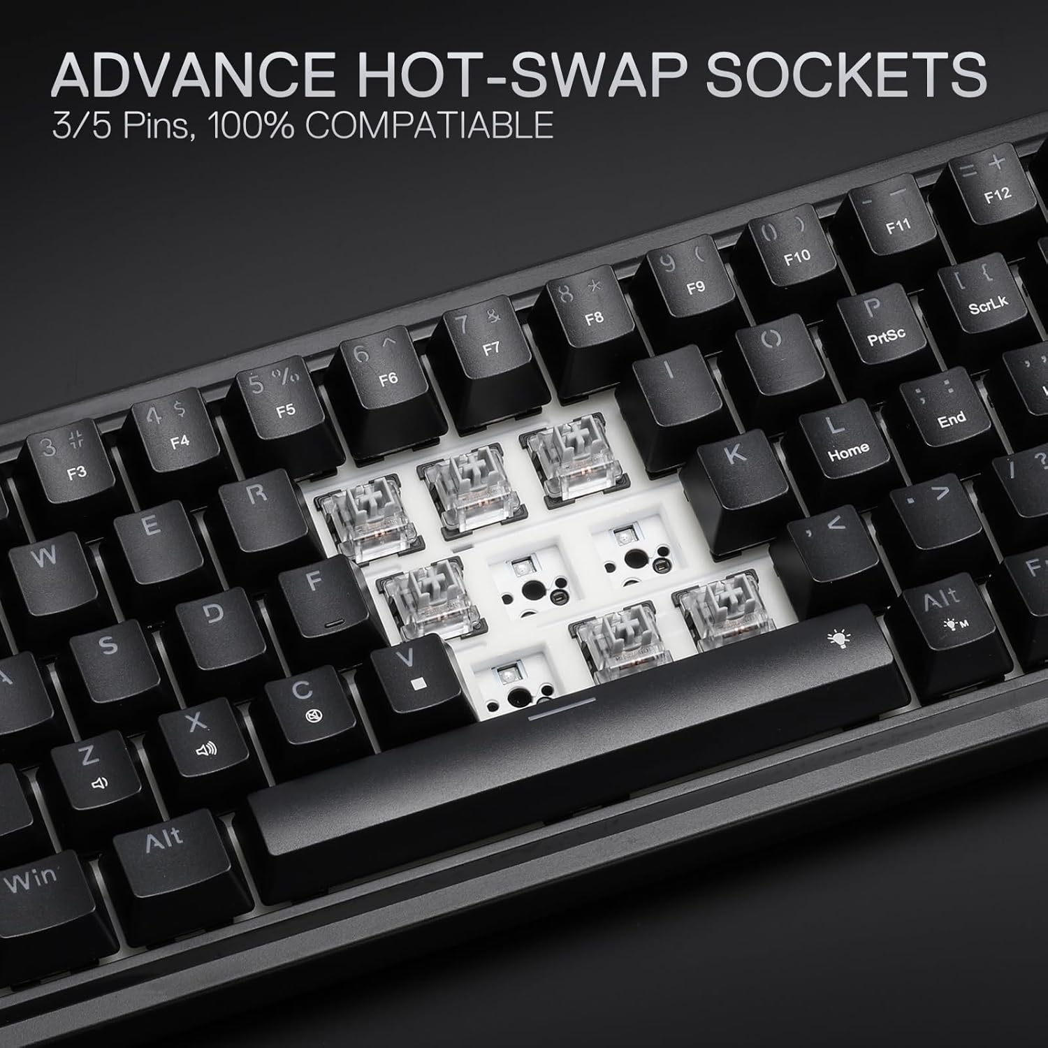 Redragon K709 65% Wired RGB Keyboard
