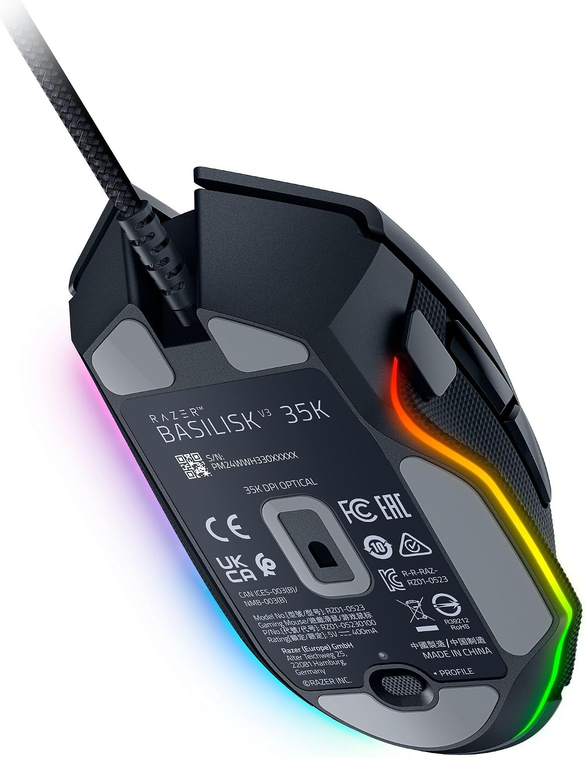 Razer Basilisk V3 35K Gaming Mouse