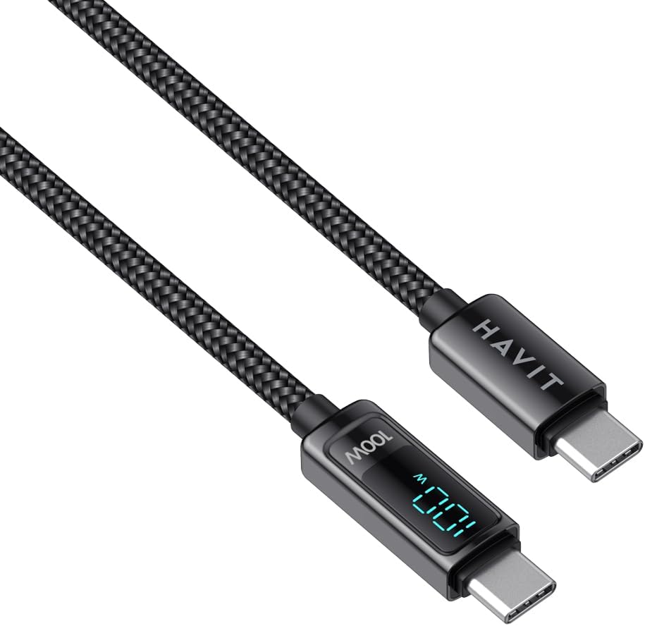 HAVIT CB6247 USB-C to USB-C 100W PD Cable 2M