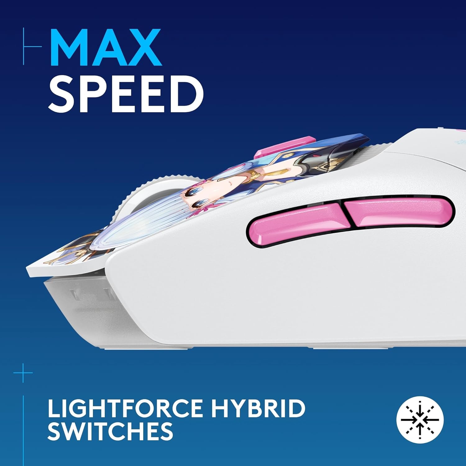 Logitech G309 Kamisato Ayaka Wireless Mouse