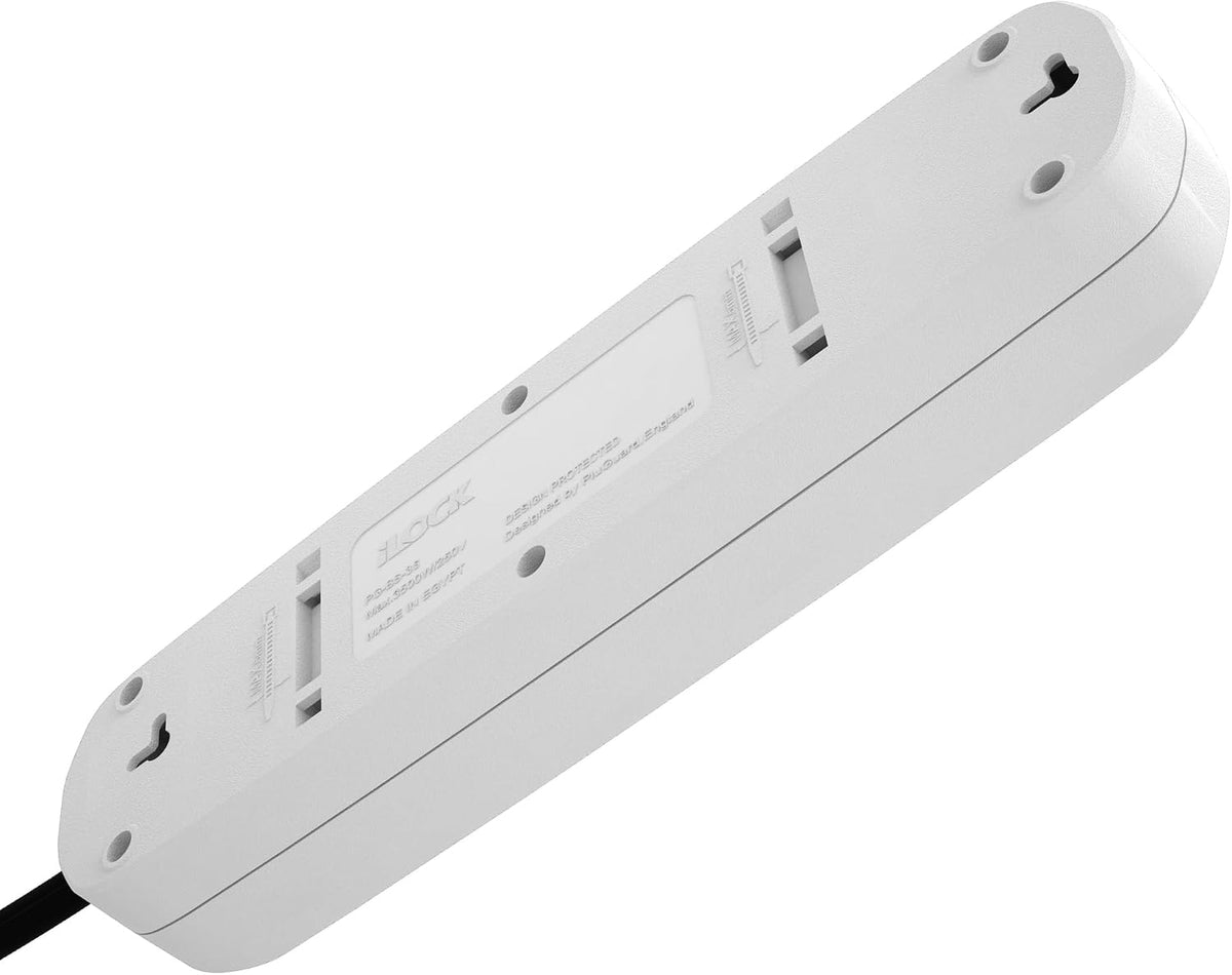 iLOCK 5-Outlet Power Strip with Switch