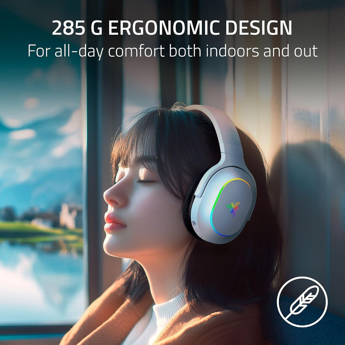 Razer Barracuda X Chroma Wireless Gaming Headset - White