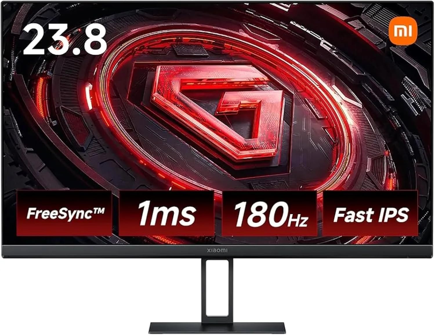 XIAOMI G24i Gaming Monitor 23.8 IPS FHD 180Hz Refresh Rate 1ms Response Time Black