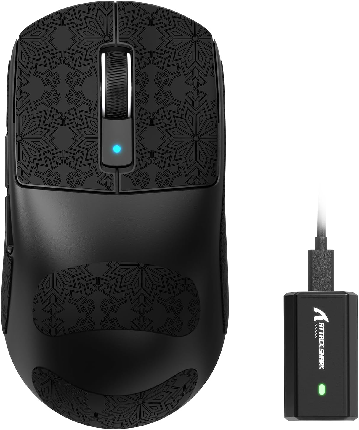 ATTACK SHARK R6 Wireless 8KHz Gaming Mouse, SUPERLIGHT 42g, Nordic 52840 MCU, PixArt PAW3950MAX Gami