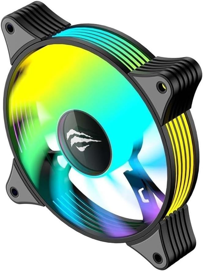 Havit F2095 RGB PC Case Fan - 120mm, 600-1800RPM, 36dBA