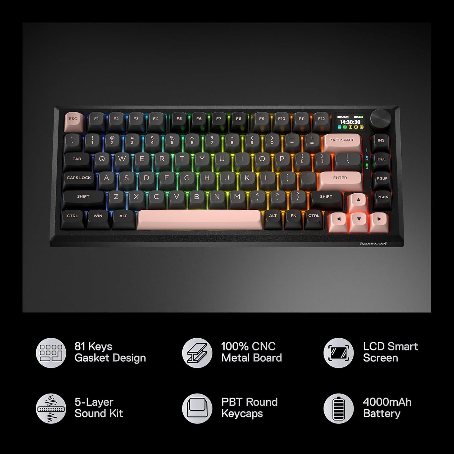 Redragon K720 Wireless Mechanical Keyboard