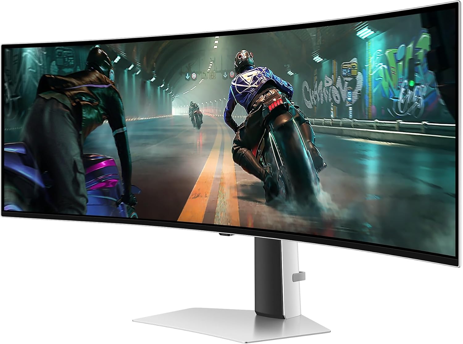 SAMSUNG 49-Inch Odyssey G9 G91SD, OLED, DQHD Super Ultra Wide Gaming Monitor, Refresh Rate 144Hz & R