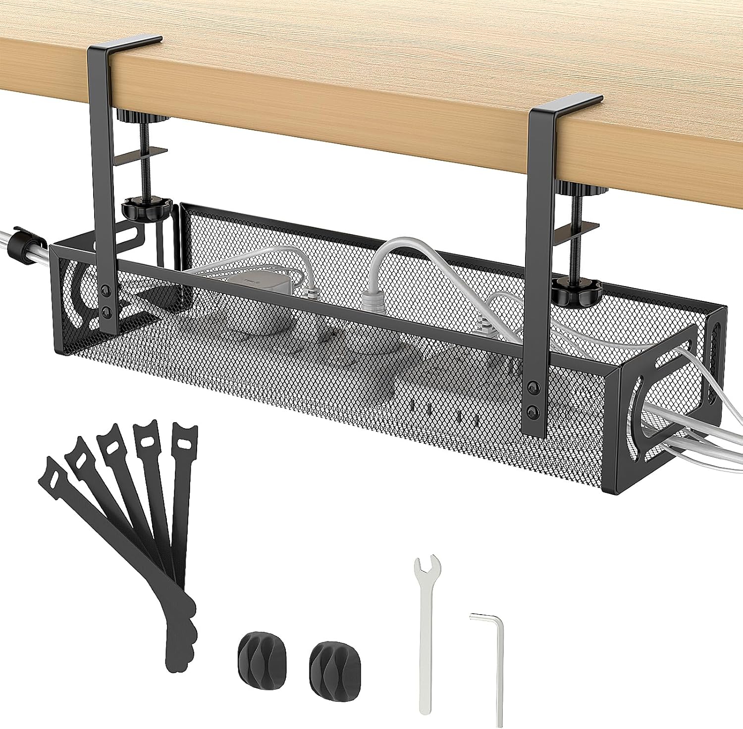 Under Desk Cable Management Tray
