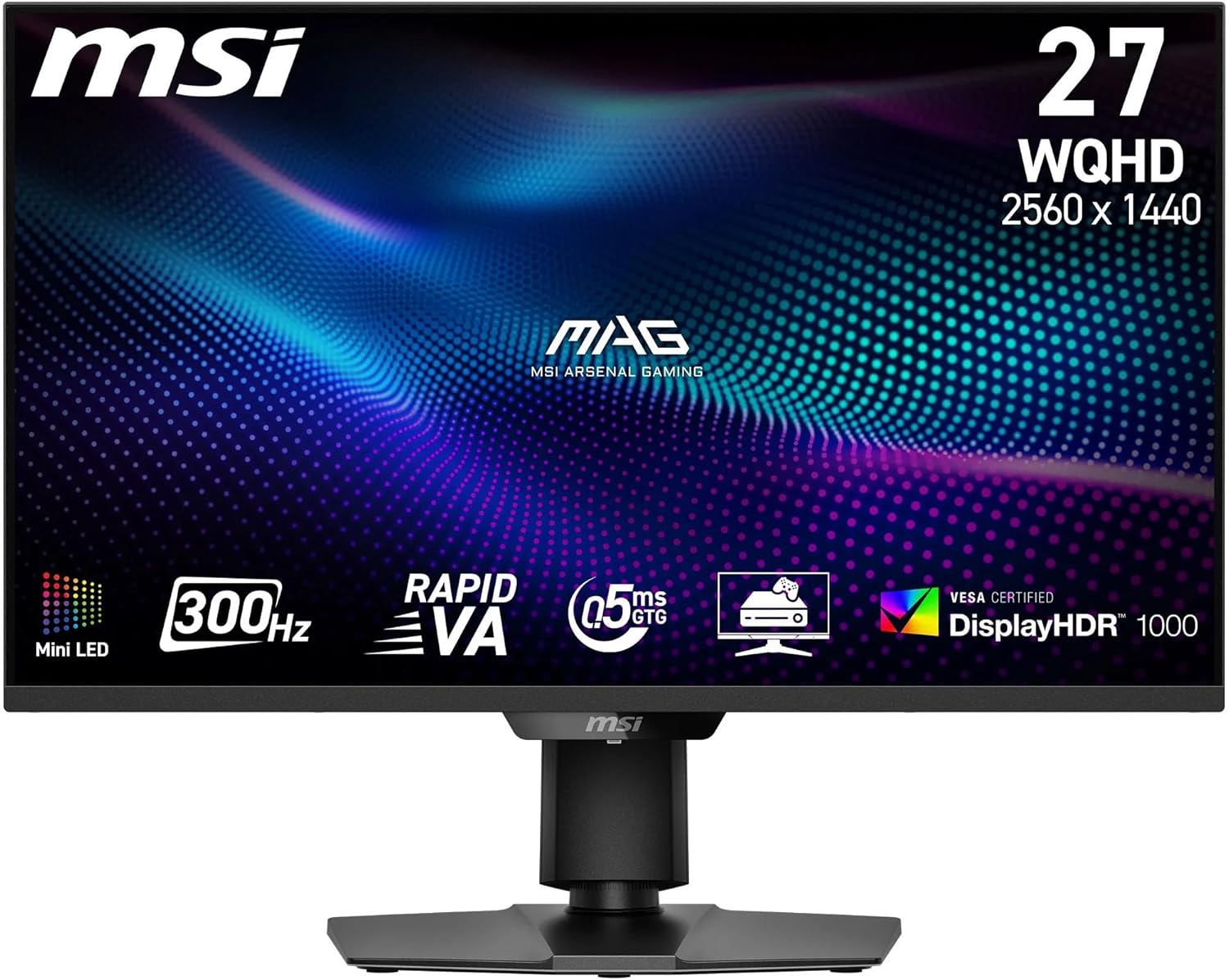 MSI MAG 274QPF X30MV 27 WQHD Gaming Monitor