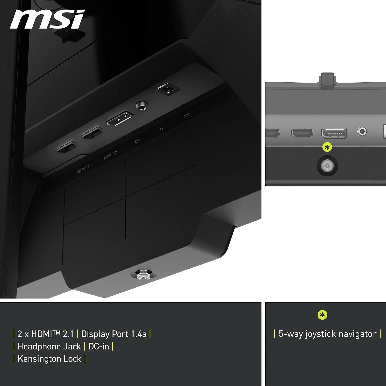 MSI MAG 274QPF X30MV 27 WQHD Gaming Monitor