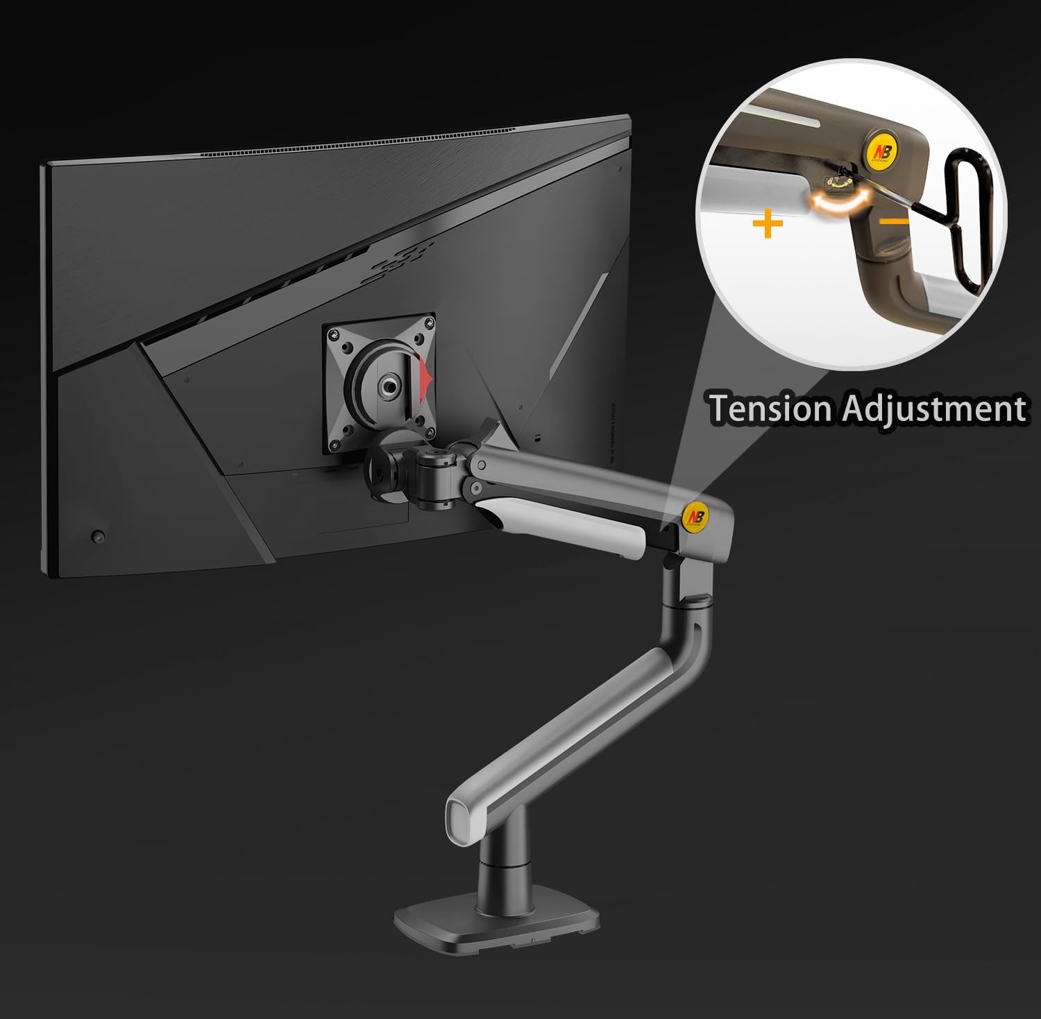 NB Ergonomic Gaming Monitor Arm J5 27-50 inch
