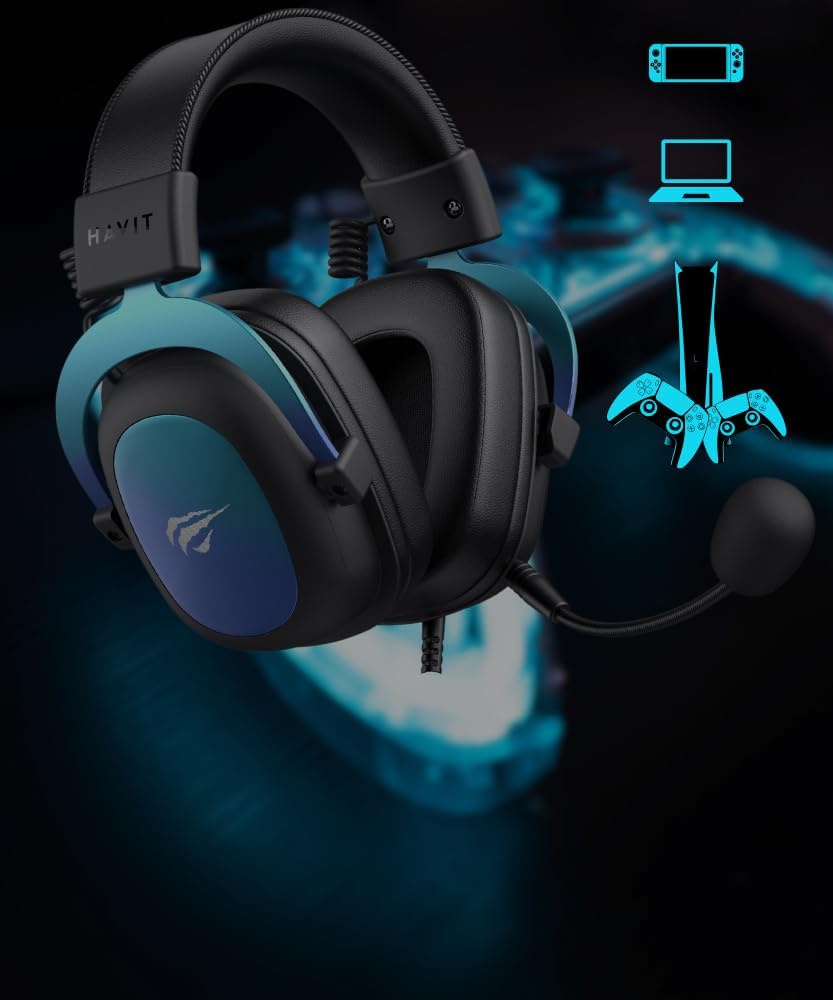 Havit H2002U Pro Gaming Headset with 7.1 Surround