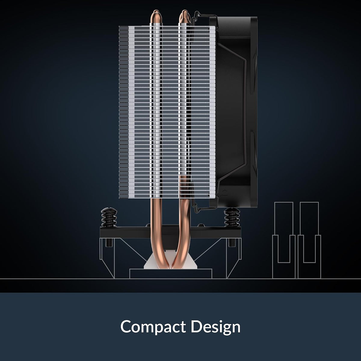 ARCTIC Freezer 8i CO - Intel CPU Cooler