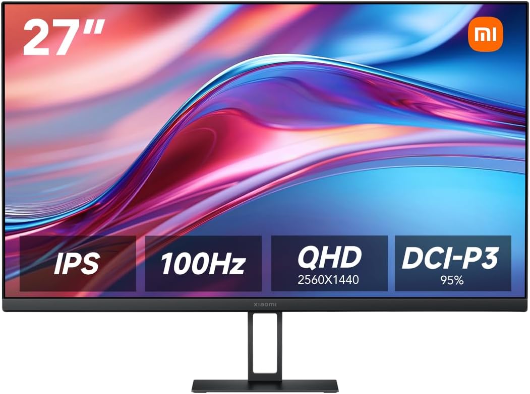 Xiaomi Business Monitor A27Qi 27 Inch IPS 2K 100Hz 6ms Black