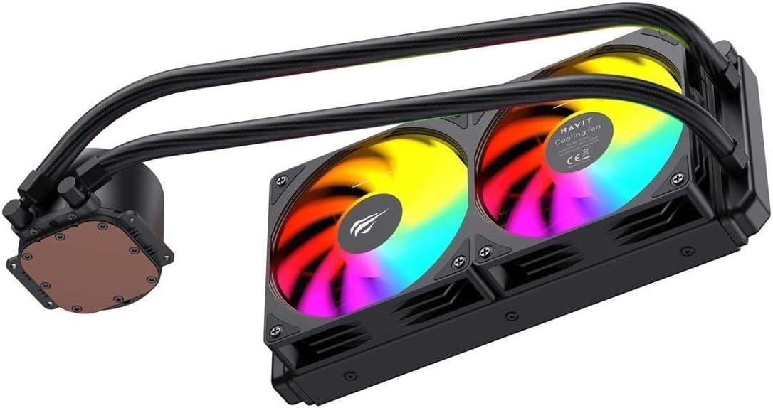 Gamenote F2001 240mm White CPU Liquid Cooler - AM5 & LGA1700