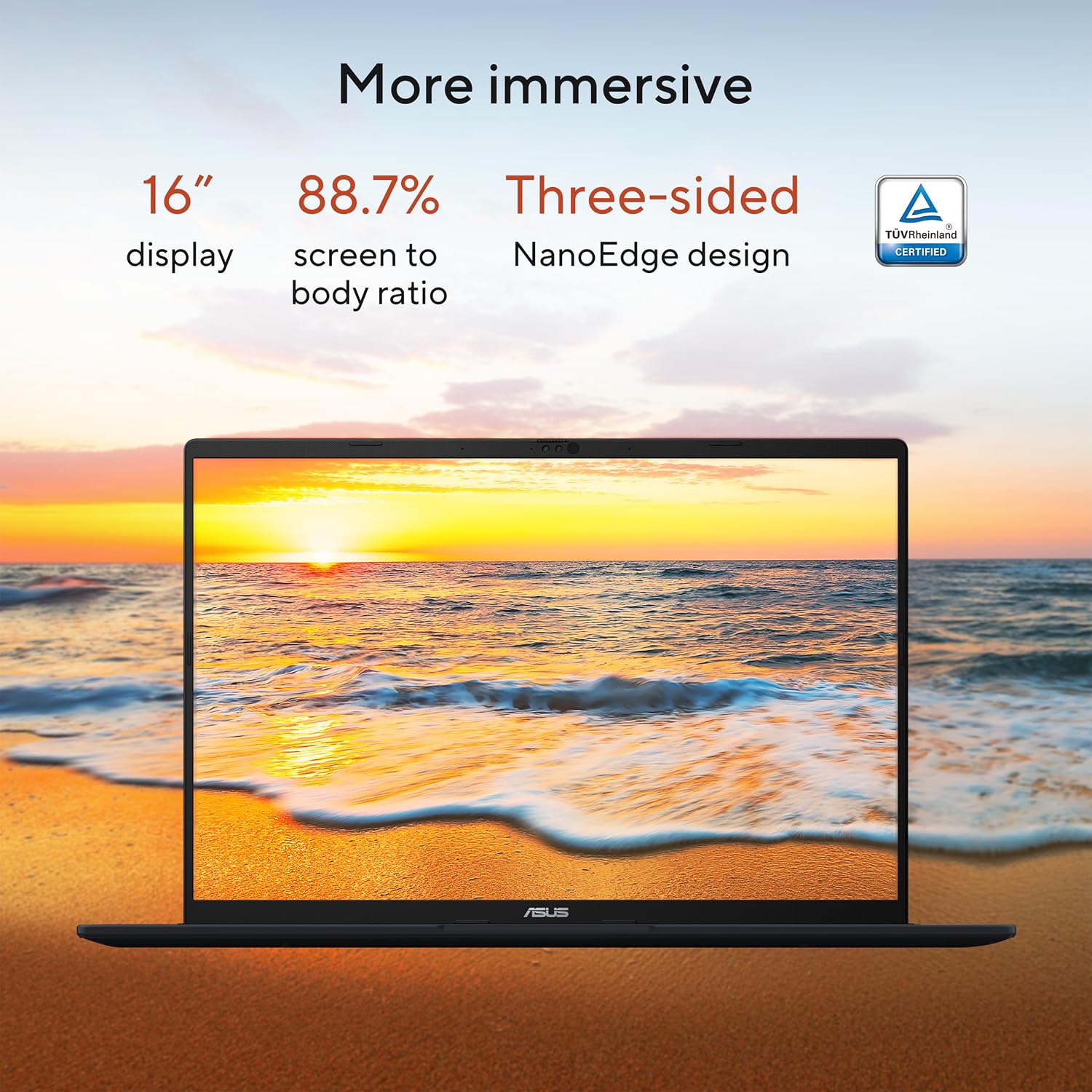 ASUS Vivobook 16 Laptop Ryzen AI 5 340