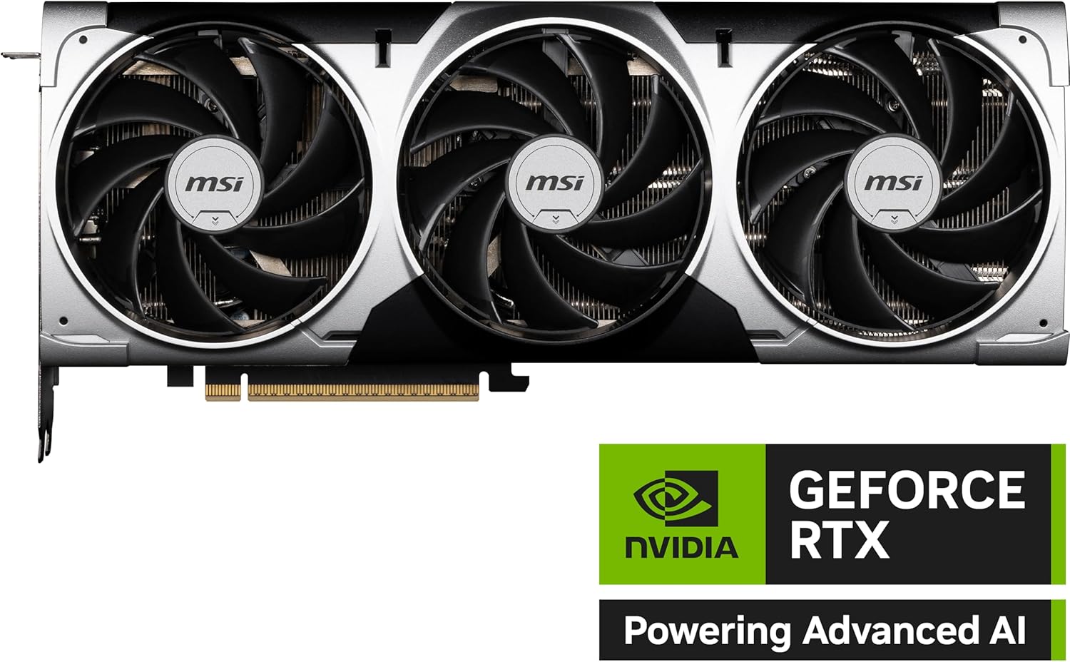 MSI Gaming RTX 5070 Ti 16G Ventus 3X OC Graphics Card (16GB GDDR7, 256-bit, Extreme Clock TBD MHz, D