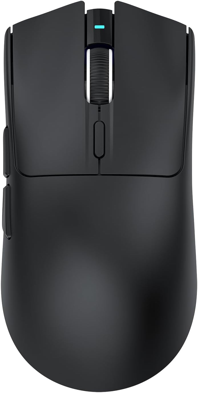 ATTACK SHARK X1 Gaming Mouse with Touchpad RGB Charging Dock, PixArt PAW3395PRO Gaming Sensor, BT/2.