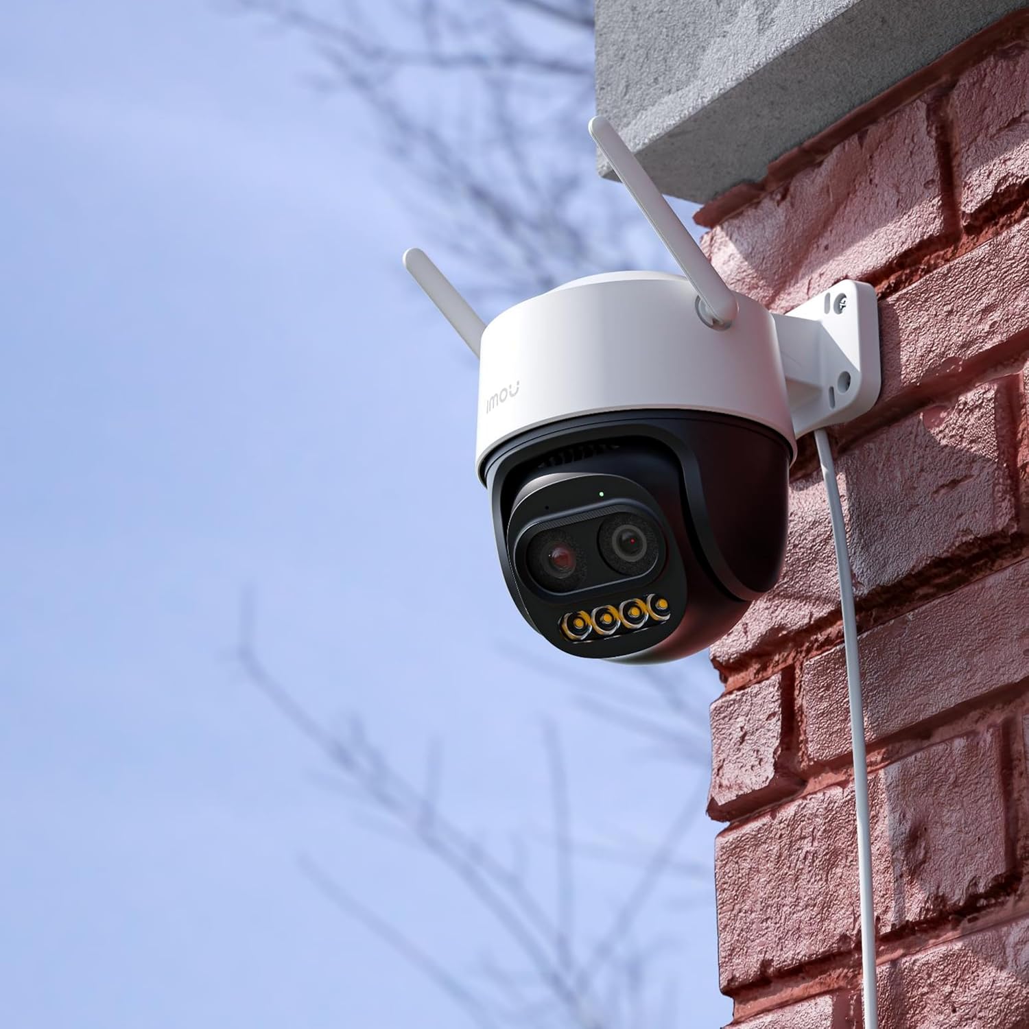 Imou Cruiser Z 5MP Outdoor WiFi Camera Full-Color 12X Zoom Mixed Dual Lens AI Detection Active Deterrence Two-Way Talk IP66