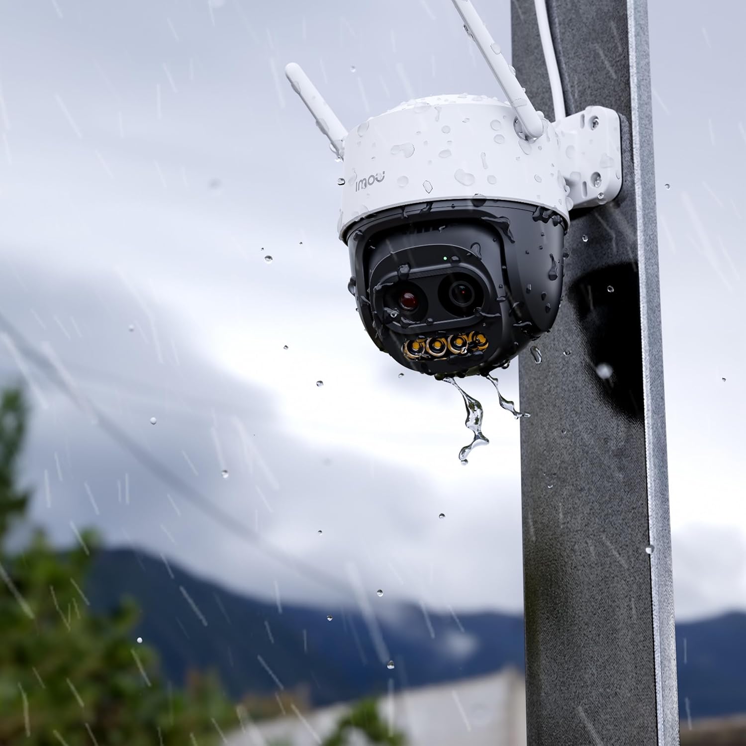 Imou Cruiser Z 5MP Outdoor WiFi Camera Full-Color 12X Zoom Mixed Dual Lens AI Detection Active Deterrence Two-Way Talk IP66