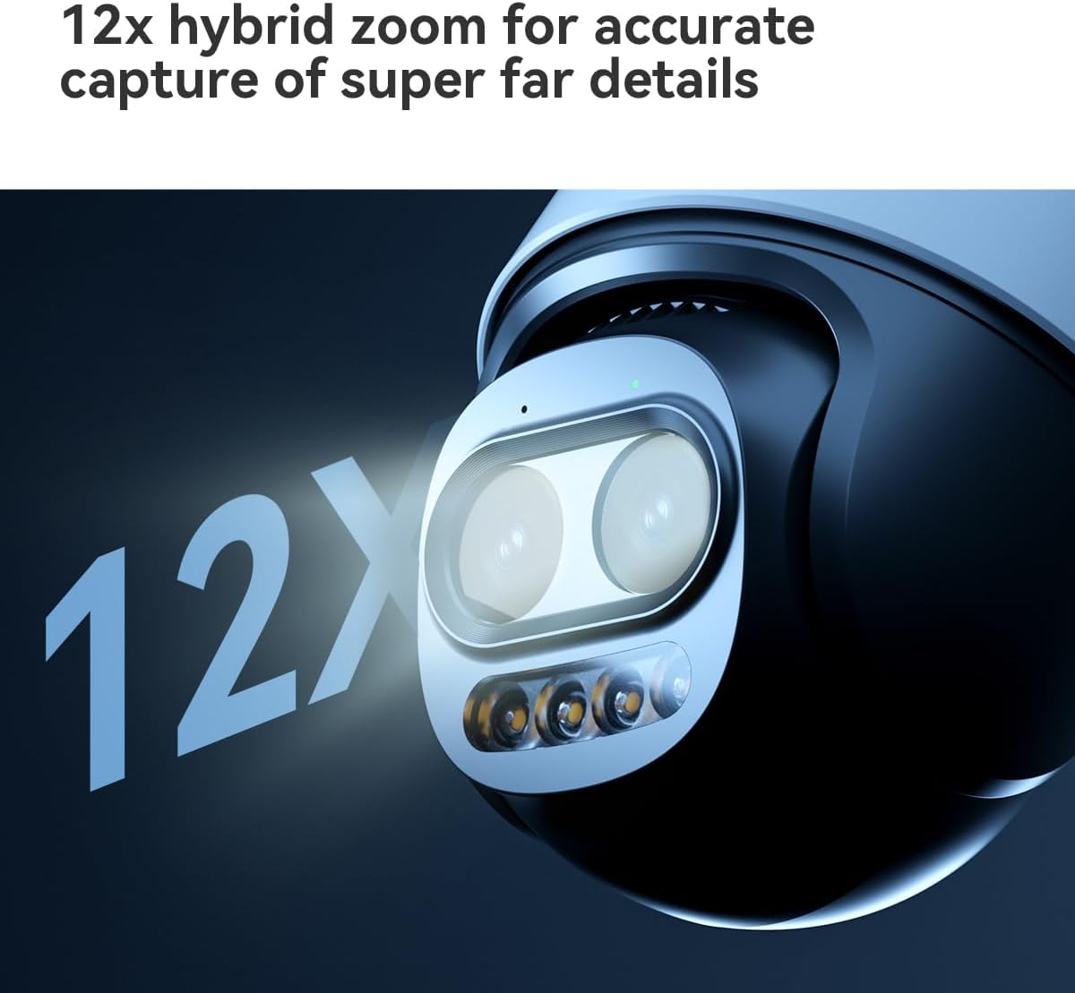 Imou Cruiser Z 5MP Outdoor WiFi Camera Full-Color 12X Zoom Mixed Dual Lens AI Detection Active Deterrence Two-Way Talk IP66