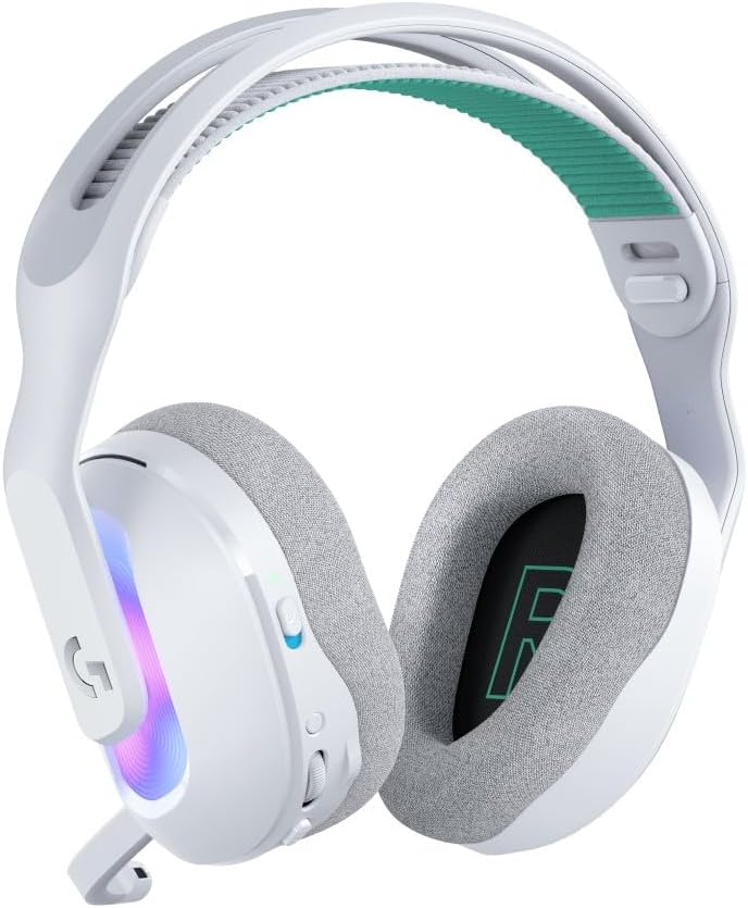 Logitech G G522 LIGHTSPEED Wireless Gaming Headset, LIGHTSYNC RGB, Full Bandwidth Mic & Advanced Syn
