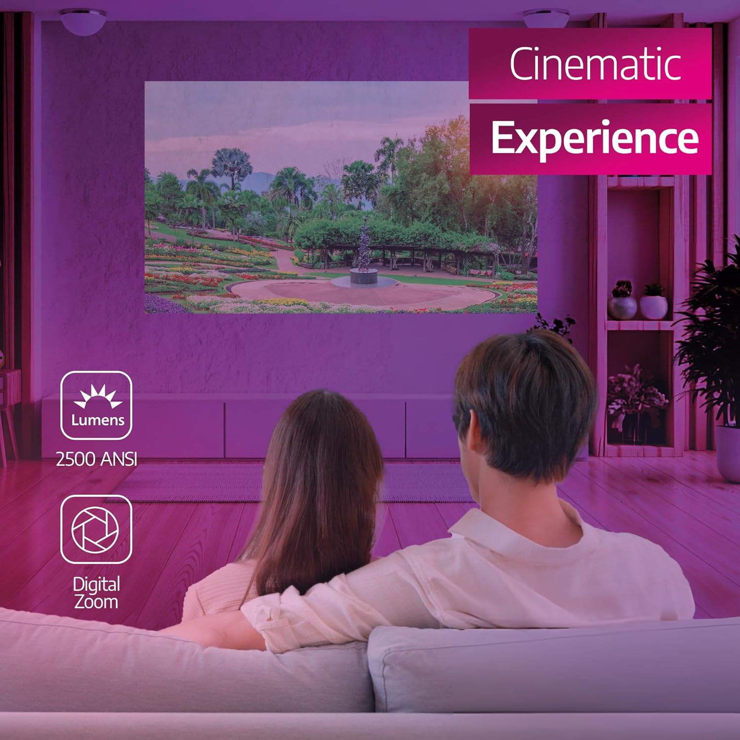 Philips, GamePix 800 smart projector, DLP, home theater, 1920 x 1080 pixels, Full HD, 120 Hz refresh