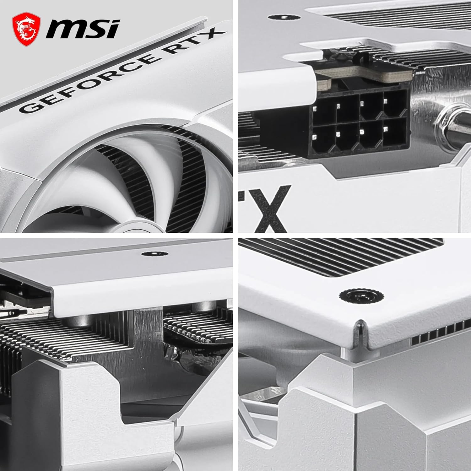 MSI NVIDIA GeForce RTX 5060 Ti 8G VENTUS 2X OC WHITE GDDR7 128bit Gaming Graphics card, Boost Clock