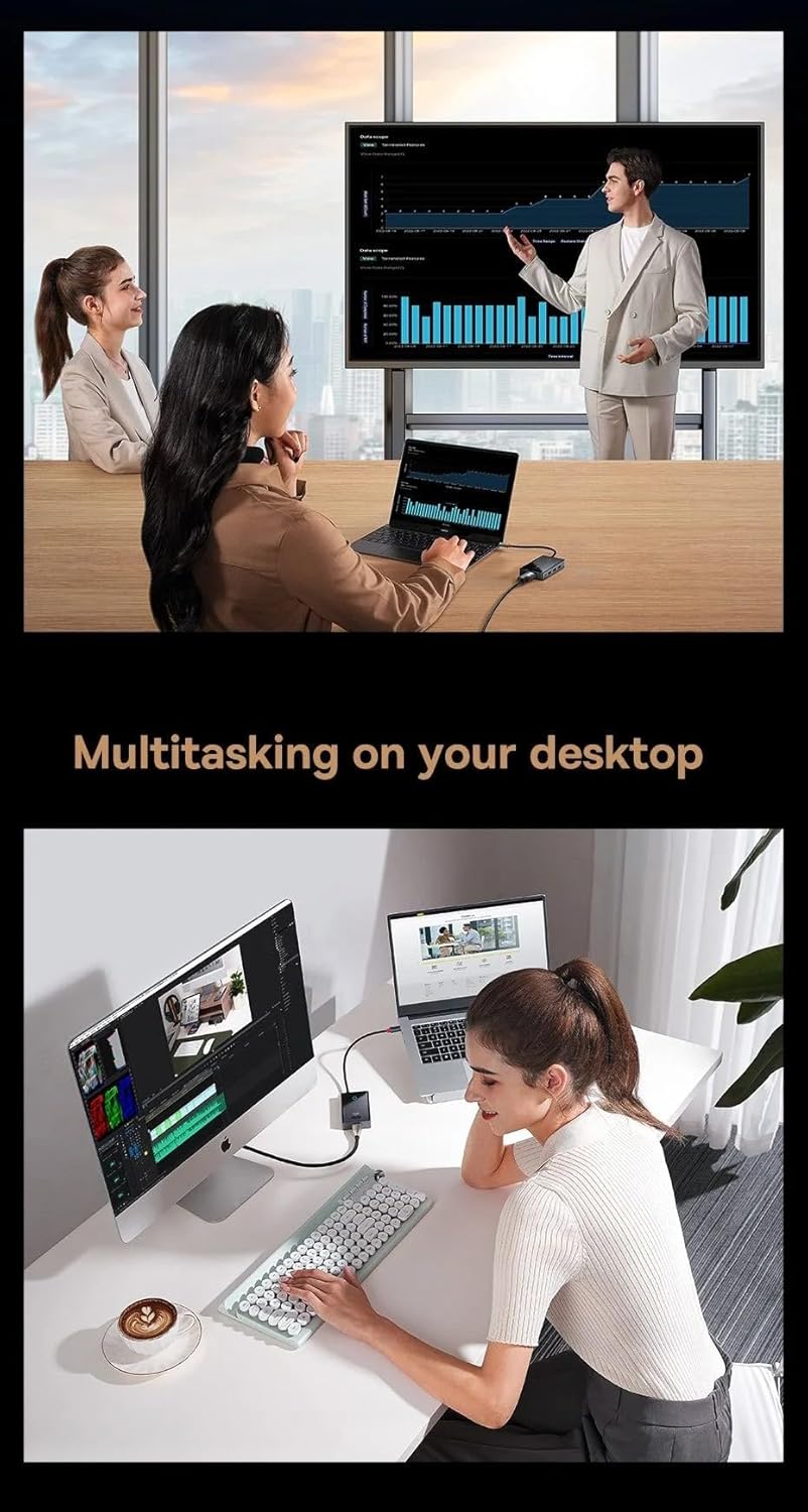 Baseus 6-Port USB-C Hub Docking Station