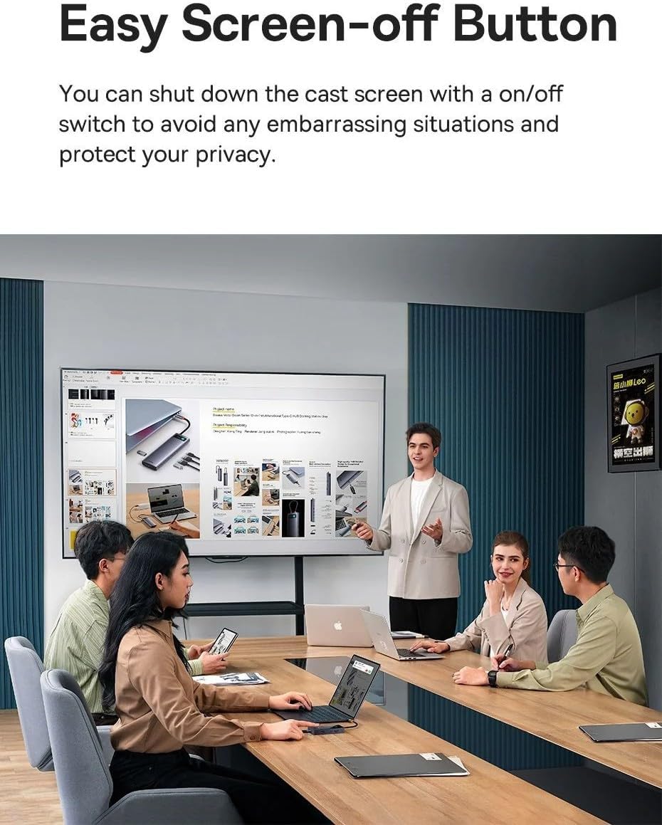 Baseus 6-Port USB-C Hub Docking Station