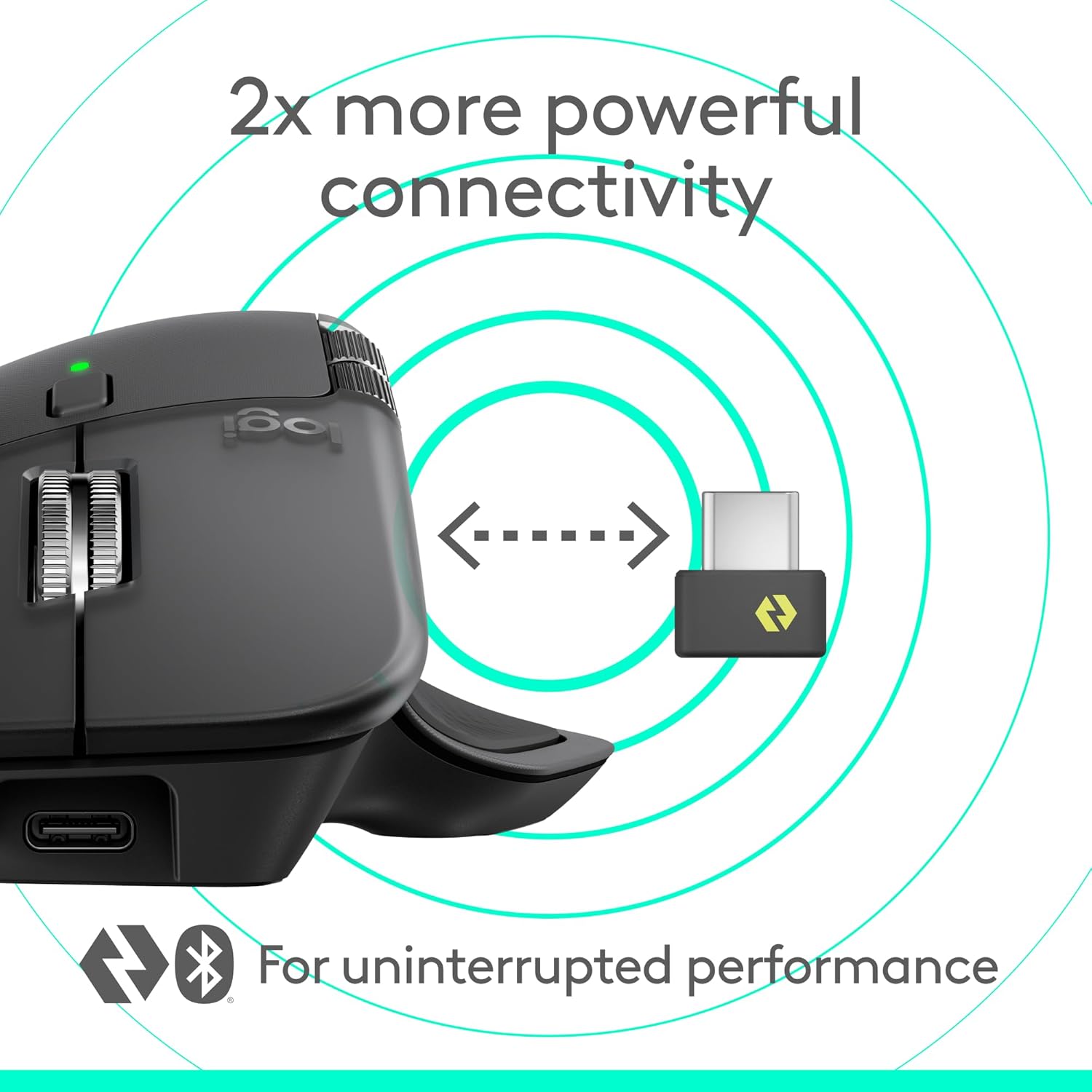 Logitech MX Master 4 Ergonomic Wireless Mouse