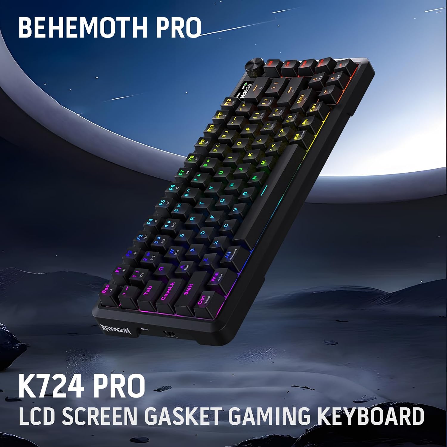 Redragon K724 PRO Wireless Gasket Mechanical Keyboard
