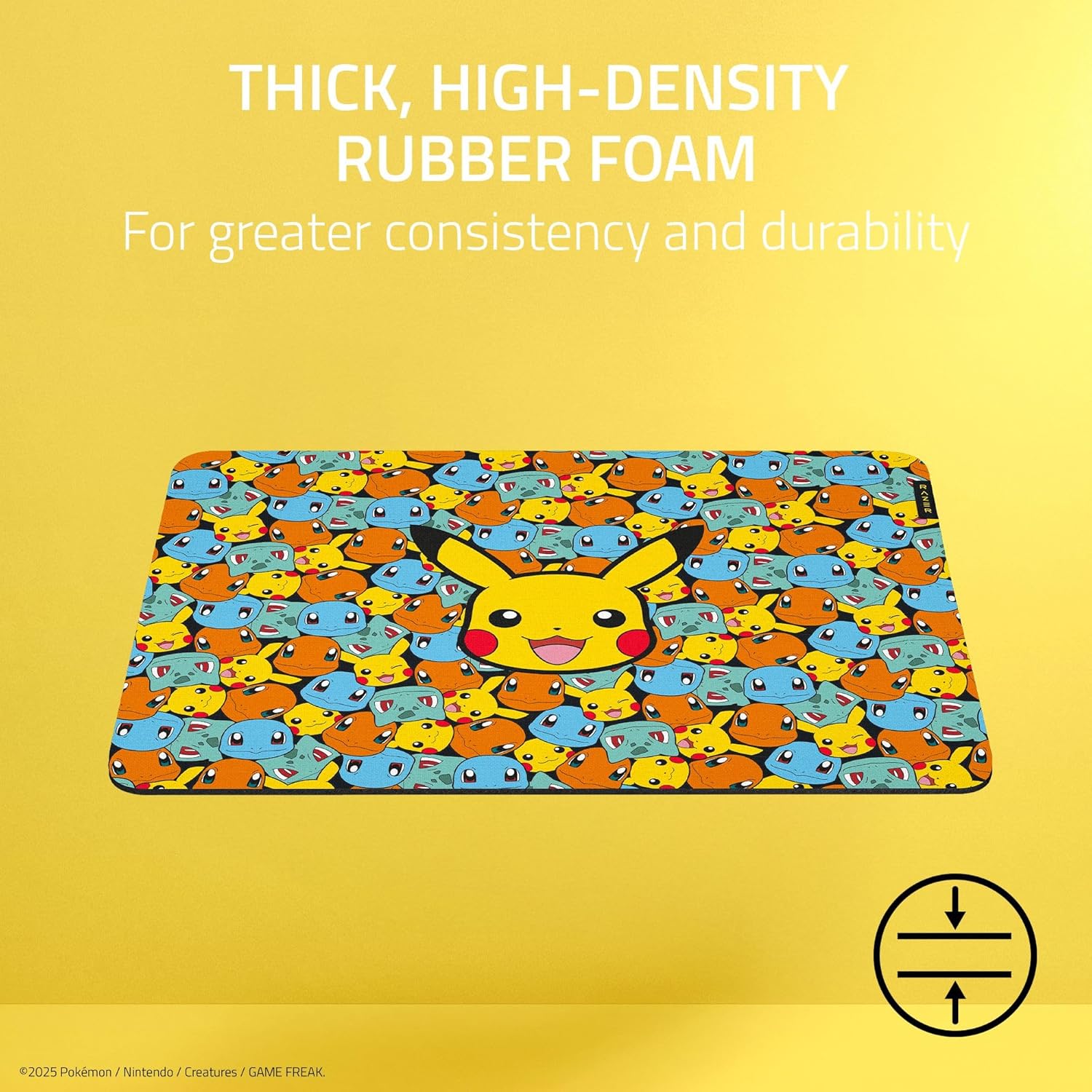 Razer Gigantus V2 Medium Soft Gaming Mouse Pad 36x27.5cm Pokémon Edition