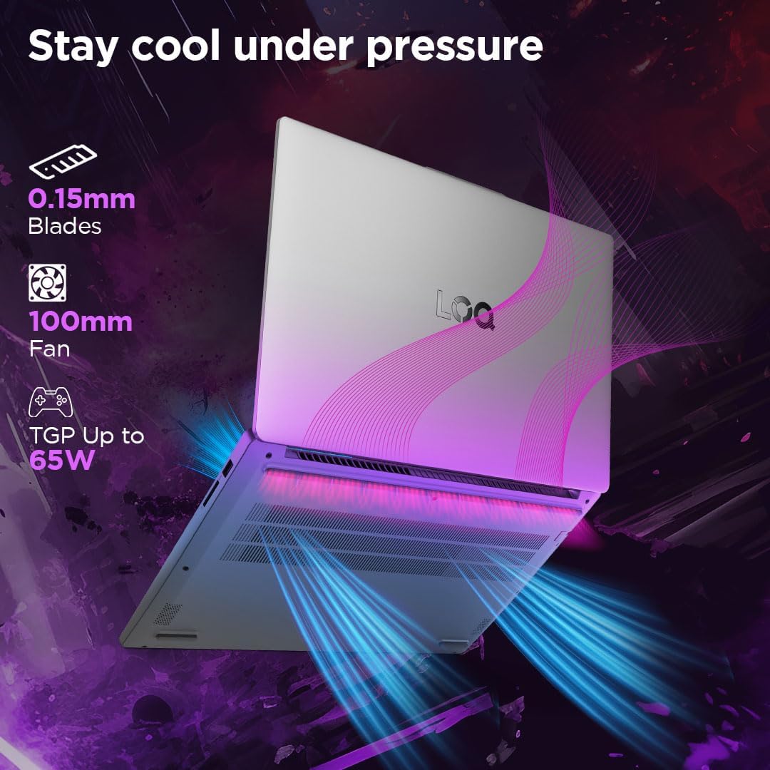 Lenovo Loq Essential 15IAX9E Gaming: Core i5-12450HX, 12GB Ram, 512GB SSD, RTX 3050 6GB, 15.6 FHD-14