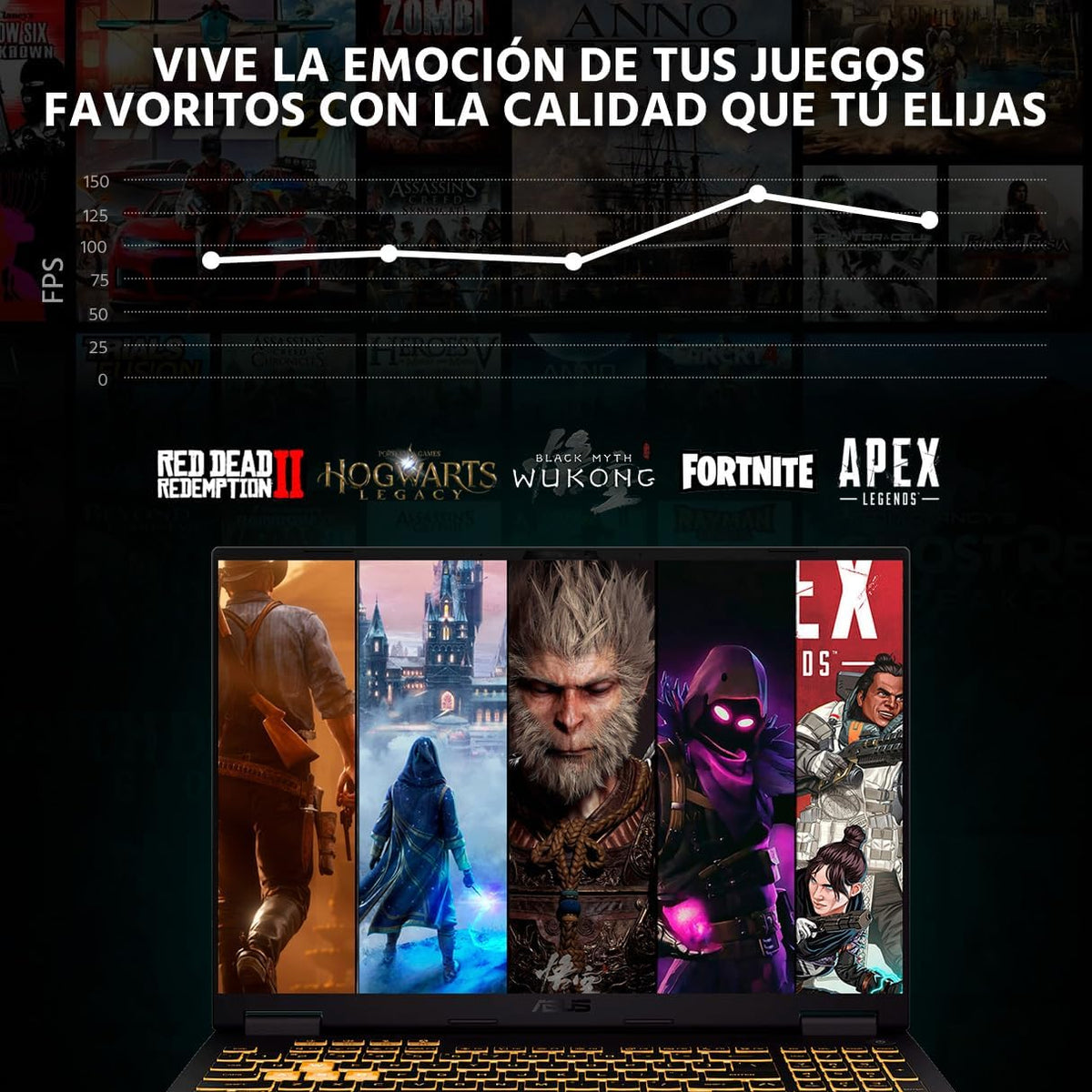 ASUS TUF Gaming F16 Laptop i7, 16 FHD+ 165Hz