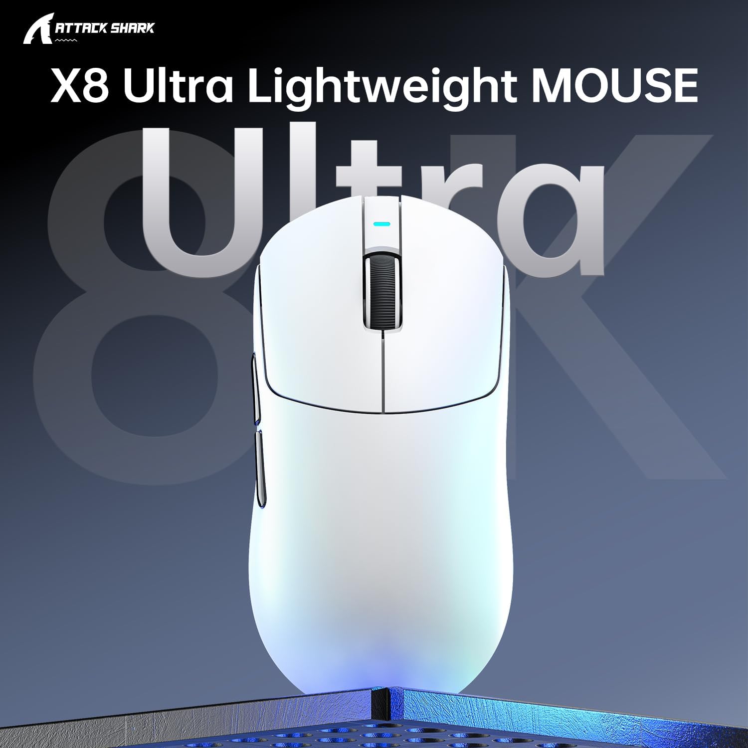 ATTACK SHARK X8 Ultra Lightweight Wireless Mouse