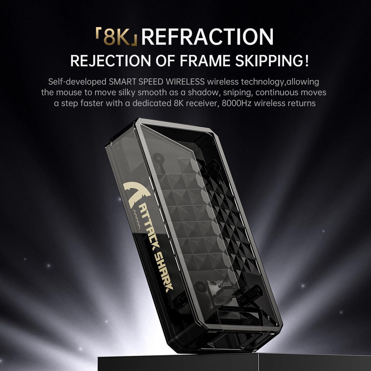 ATTACK SHARK X8 Ultra Lightweight Wireless Mouse