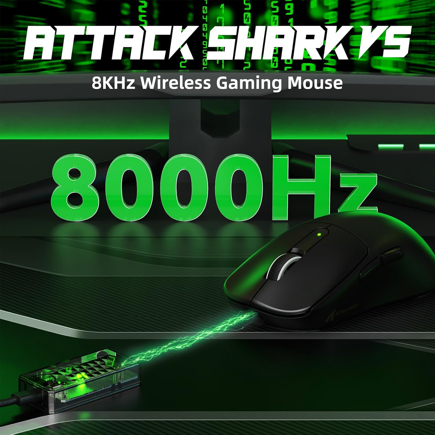 ATTACK SHARK V5 Wireless Gaming Mouse