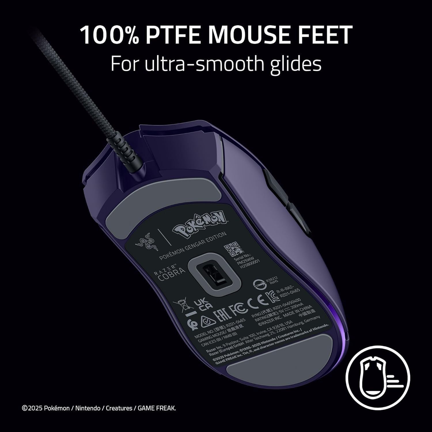 Razer Cobra Gengar Edition Wired Gaming Mouse