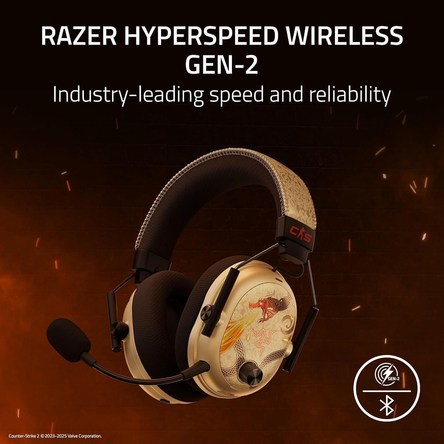 Razer BlackShark V3 Pro CS2 Wireless Headset