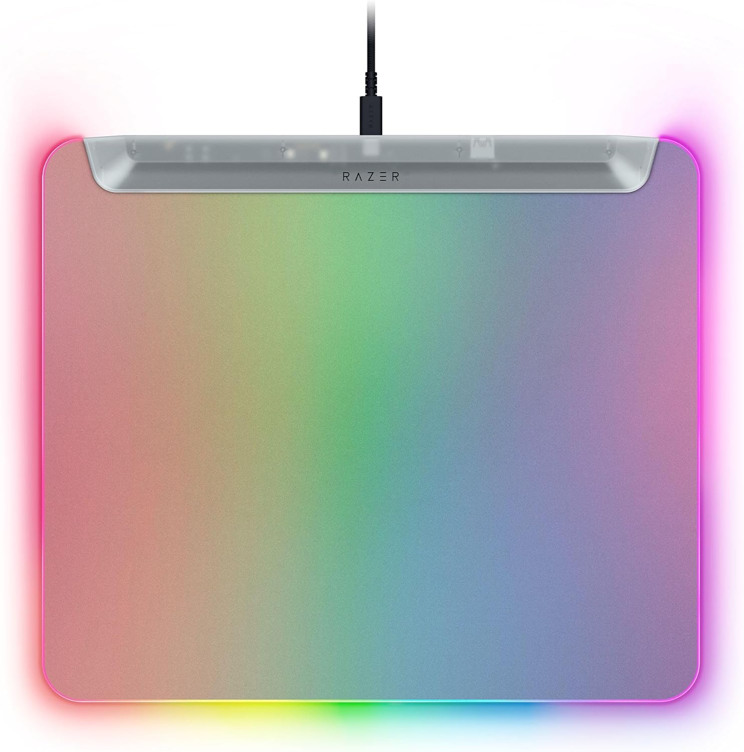 Razer Firefly V2 Pro Fully Illuminated RGB Gaming Mouse Mat: Backlit Design - 15 Zone Lighting - USB