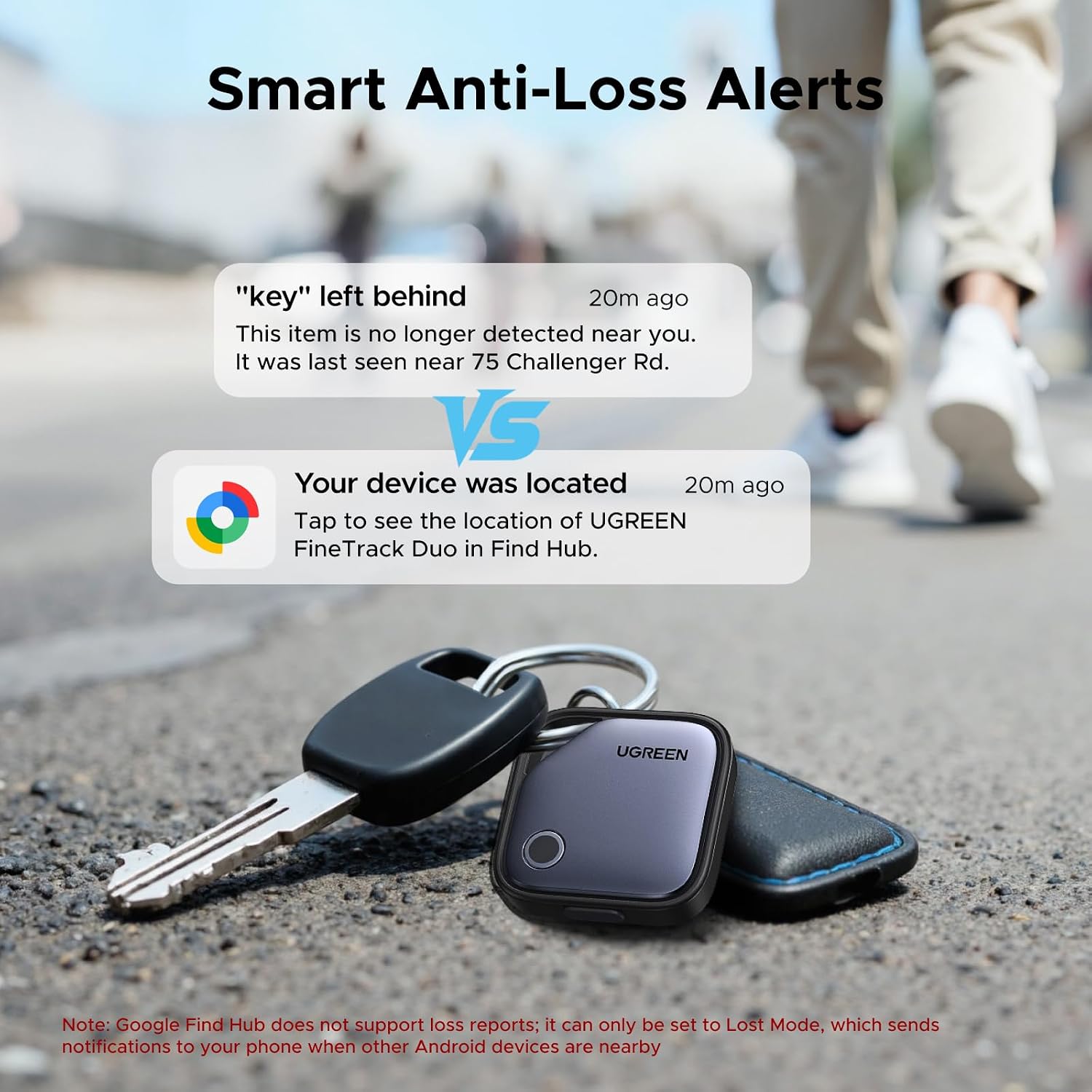 UGREEN FineTrack Duo 4 Pack GPS Tracker